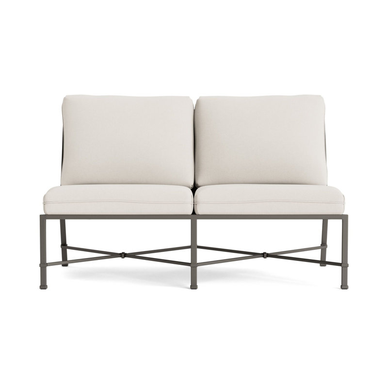 Venetian Outdoor 2 - Seat Loveseat, Fusion Natural, Mica