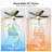 42 Inch Flush Mount Ceiling Fans With Led Light 22W And Remote Control 5 Abs Fan Blades For Bedroom Patio-443762272