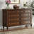 Retro Minimalist Brown High-Capacity Sideboard