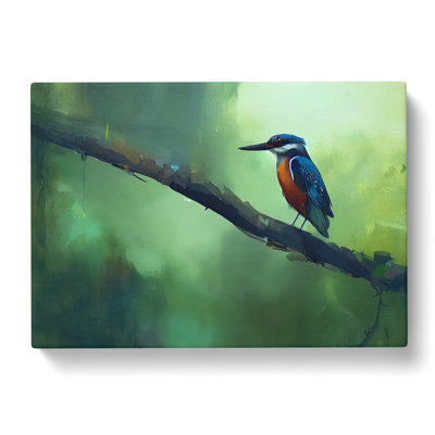 Kingfisher Bird Vol.6 - Wrapped Canvas