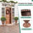 18 inch Tall Vintage Planters with Pedestal Base & Pre-marked Drain Hole -1824722656-1824722661