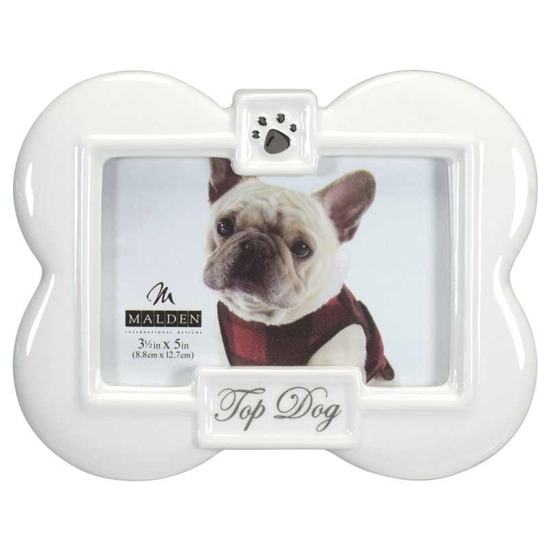 Ebelina White Ceramic Picture Frame
