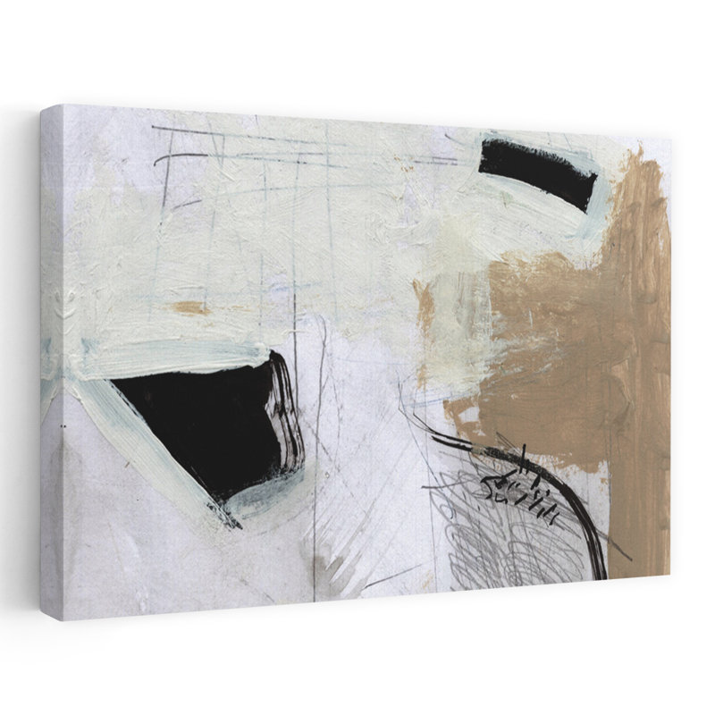 Art contemporain contemporain abstrait, H 40 po x l 60 po