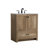 Baleine 30'' Single Bathroom Vanity with Engineered Marble Top