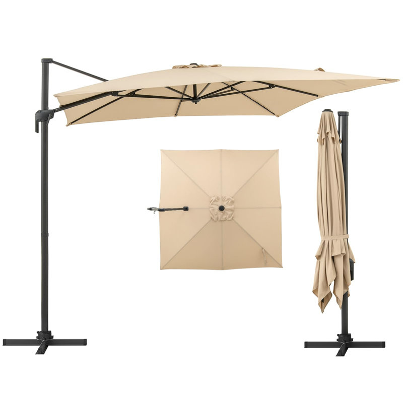 294cm X 294cm Rectangular Cantilever Parasol