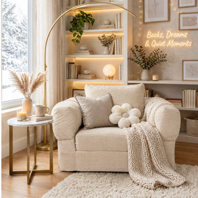 2 Seater Corduroy Sofa