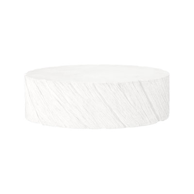 Shear Coffee Table, Rectangle, White Stone