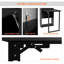 Bureau d'écriture convertible pliable-133321233