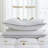 Goose Down, Feather Blend Support Pillow with 100% soft Cotton Cover, King-2110471792