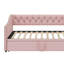 Lit de jour simple tapissier avec couchette escamotable-1921327056