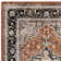 Bentancourt Medallion Black/Terracotta Area Rug