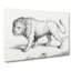 Prowling Lion by Jean Bernard - Wrapped Canvas Print-55322521