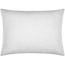  DOWNCOOL 100% Cotton Stuffer Throw Pillow Insert, Rectangle  Down and Feather Filled Decorative Bed Sofa Insert, 12x24 Inch, White :  Home & Kitchen