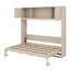 Lit escamotable avec armoires de rangement-704618213