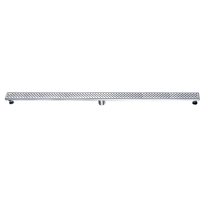 Rhone River Series 59 Inch Long Stainless Steel Linear Floor Shower Drain