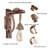 Castleridge Solid Wood Armed Sconce