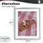 Glam Ribbon Croissant, reproduction encadrée sous verre, conception par Lish Creative-1262949816-1262949766
