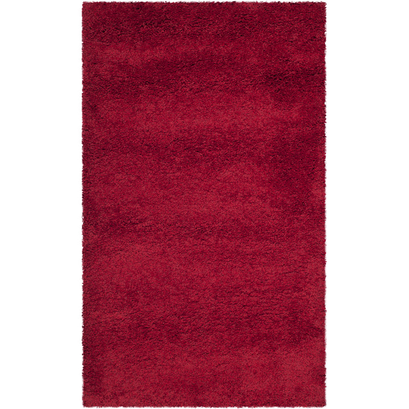 Fiodor Solid Colour Area Rug, Rectangle 91 x 152 cm