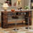 Sturdy and Versatile Entryway Table with Charging Station and Ample Storage, Perfect for Modern Homes-1051684433