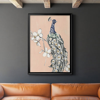" Peacock In Gold III "