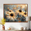 Monochromes de marguerites dans un champ brumeux I - marguerites-693858841-693858833