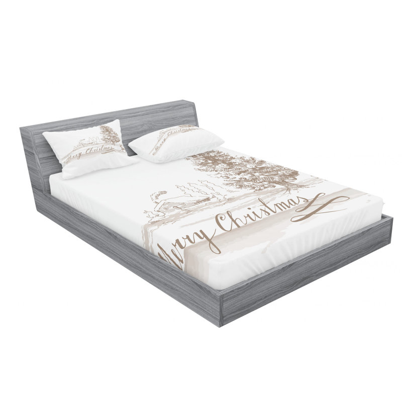 Microfiber Sheet Set, Full Sheet Set with Fitted Sheet