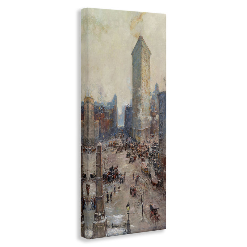 "Classic Cooper Cityscape", art mural par one1000paintings, H 30 po x l 13 po
