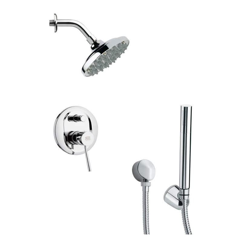 Orsino Complete Shower System with Rough in-Valve