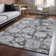 Premium Machine Washable Cerrito Gray Rug