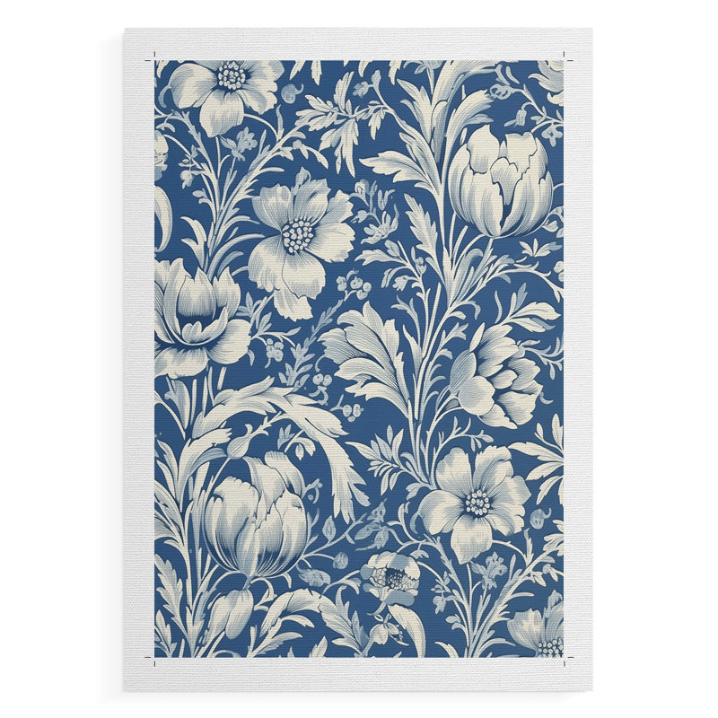 Reproduction abstraite rétro VII - reproduction de toile seulement - non encadrée, H 12 po x l 8 po
