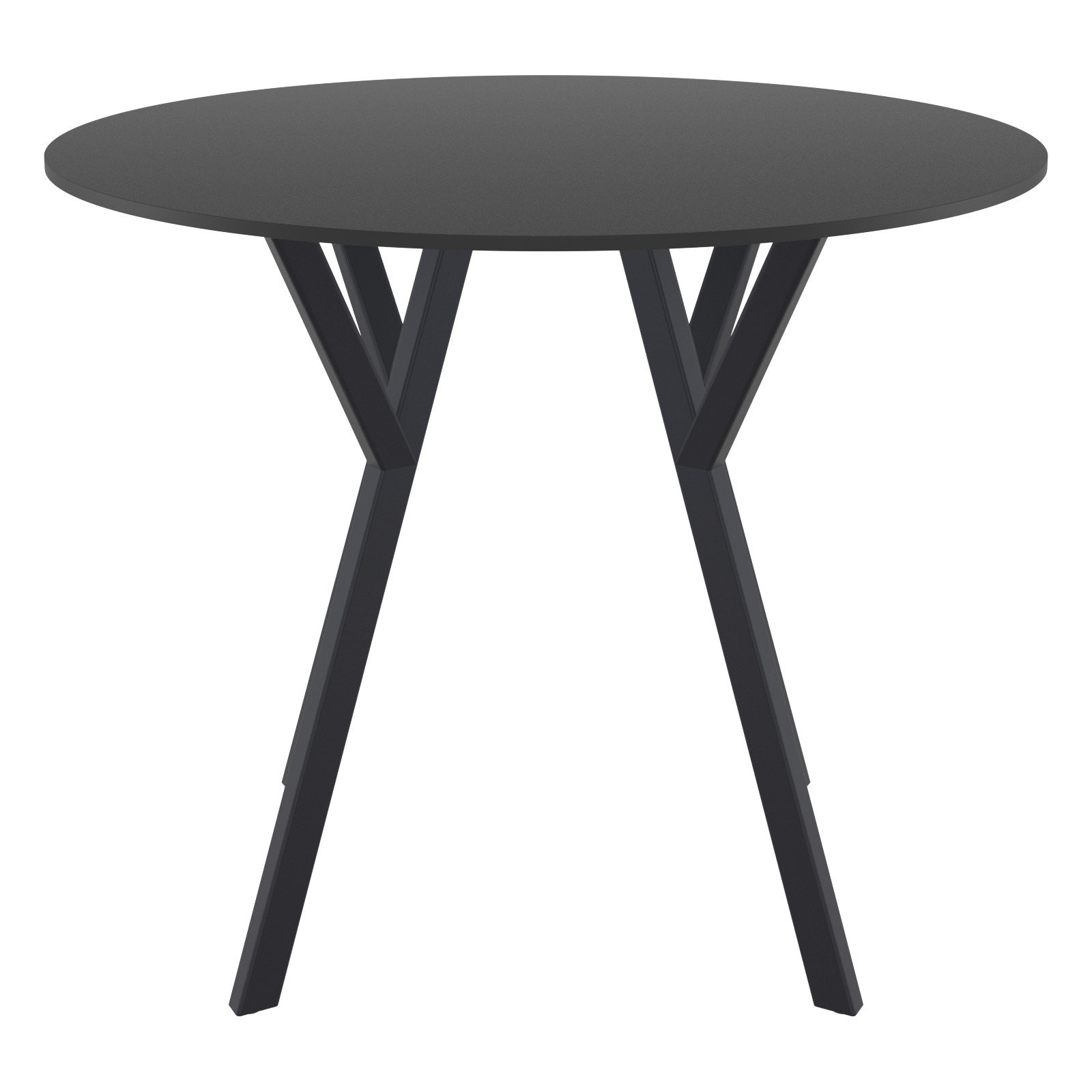 Lexington 35.4 " Patio Dining Table, Black