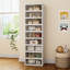 18 Pair Stackable Shoe Rack