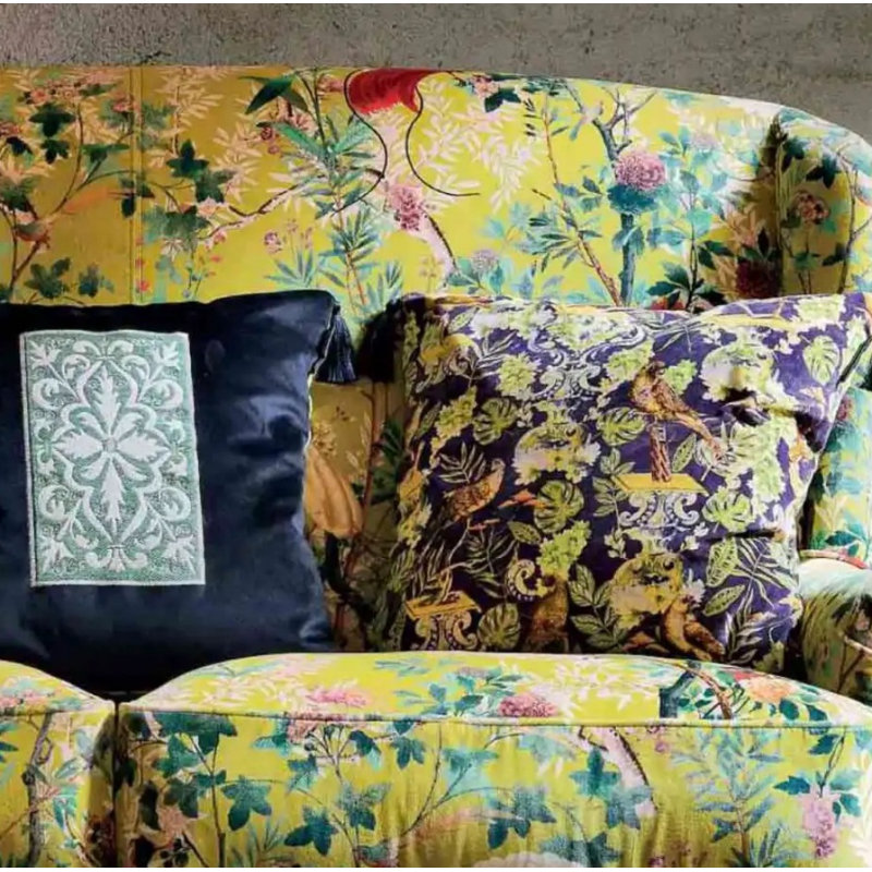 Creative Retro Fabric Sofa