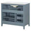 Meuble-lavabo de 36 pouces avec lavabo, 3 tiroirs et armoire-1111549473-1111549474