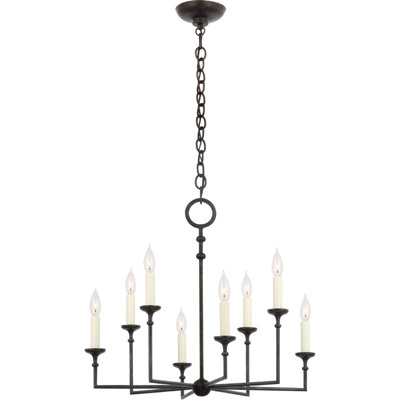 Chapman & Myers Rowen Medium 8-Light Chandelier