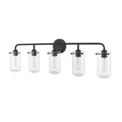 Éclairage pour salle de bain 5 lumières Barbosa