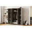 Armoire 4 portes avec 1 tiroir