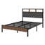 Table de chevet avec lit doux-1548157345