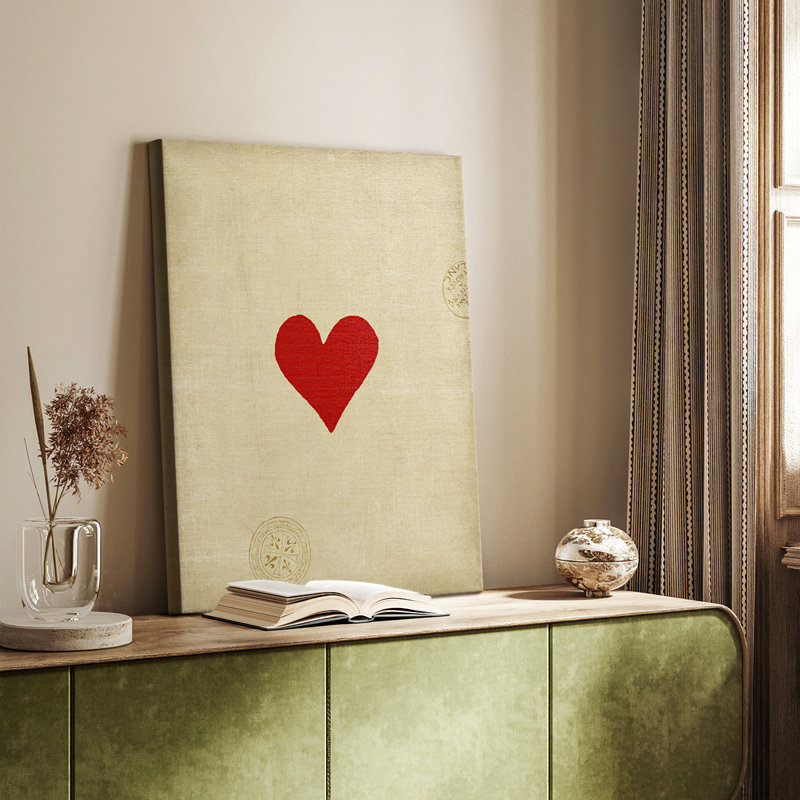 Cœur - galerie Cavas sur mesure, H 48 po x l 32 po