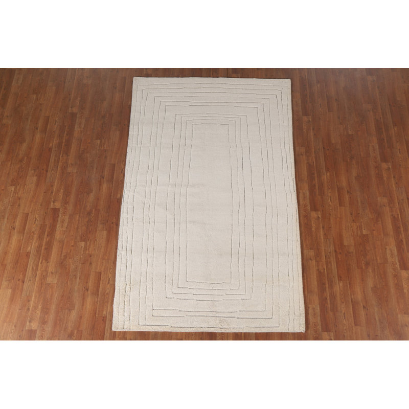 Tapis indien moelleux 5 x 8