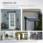 EvoNet 75 cm W x 100 cm D Polyester Door / Window Awning