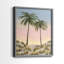 Impression encadrée Sunrise Palms I-Premium - prête à être accrochée - aucun clou requis - aucun clou requis-21408148-21408142