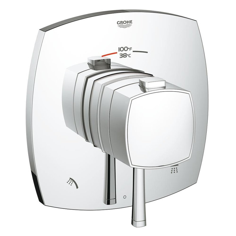 Grandera® Thermostatic Faucet Trim, StarLight Chrome