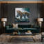 Art animalier sur toile gris-405699523