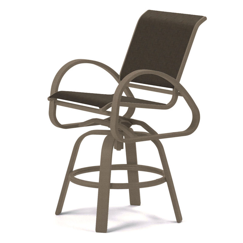Tabouret de bar Holna, Désert texturé, Beacon taupe Sunbrella®