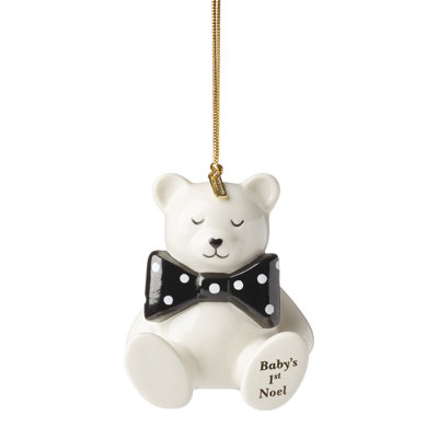 3'' Porcelain Animals Hanging Figurine Ornament