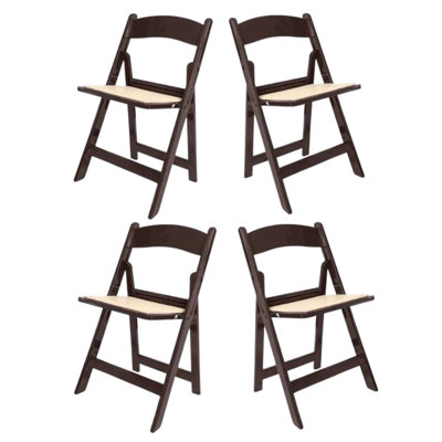 SuperResin Folding Chair, 4 Chair Bundle by Chivari