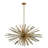 Bruna 10-Light Dimmable Metal Sputnik Chandelier-27244157