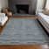 Premium Machine Washable Prisco Teal Rug