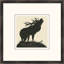 Wood Block Moose 1 Print